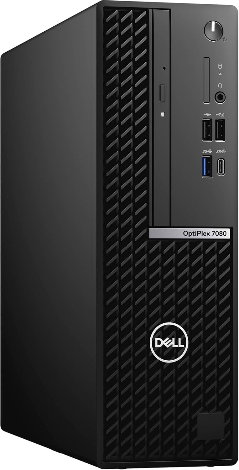 Dell OptiPlex 7080 SFF Desktop Computer Intel Core i7-10700 (2.94.8GHz), 8GB RAM, 256GB SSD, Small Form Factor Business PC (Renewed)