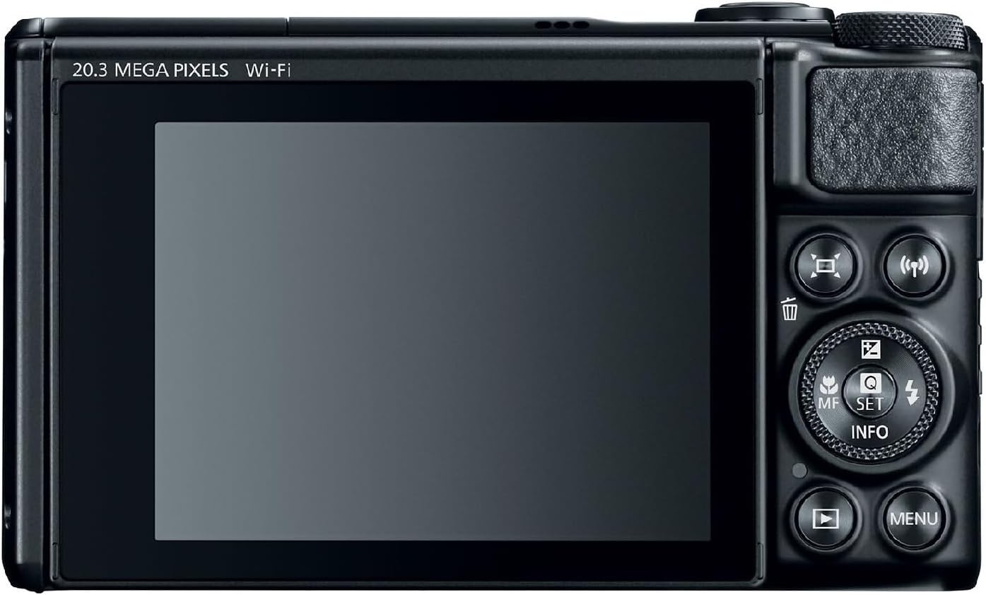Canon PowerShot SX740 HS, Point and Shoot Digital Camera, Optical Zoom, 4K Video, Black