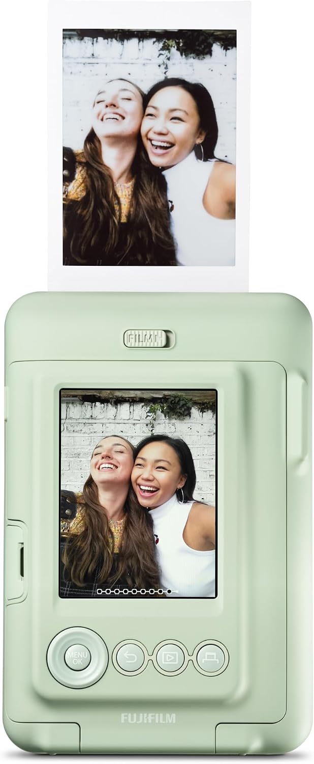 Fujifilm INSTAX Mini LIPLAY Hybrid Instant Camera - Matcha Green