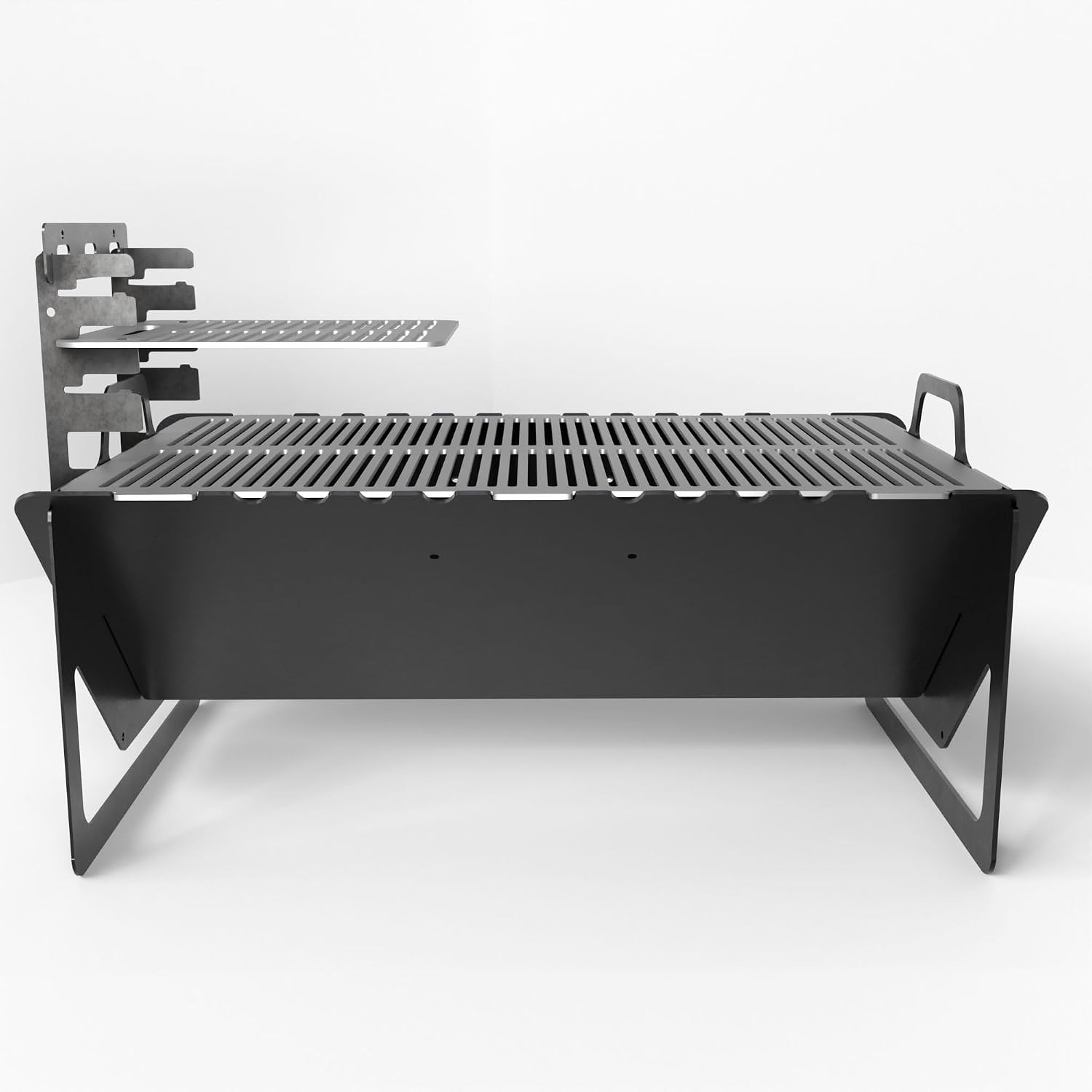 BBQ Grill Set | BBQ Grill with Stainless Steel Portable Instant Foldable Fire Set with Carrying Bag for Outdoor, Camping, Camp, Campfire (Folding Grill)