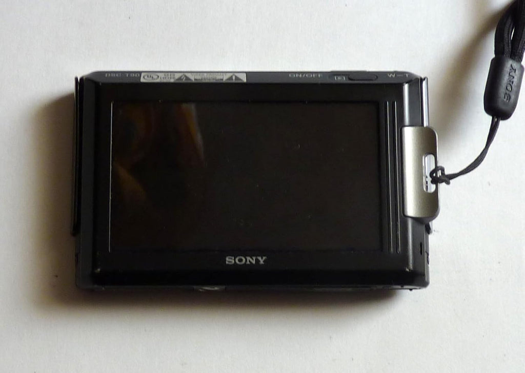 Sony Cyber-shot DSC-T90 12.1MP Digital Camera with 4x Optical Zoom and Super Steady Shot Image Stabilization (Black)