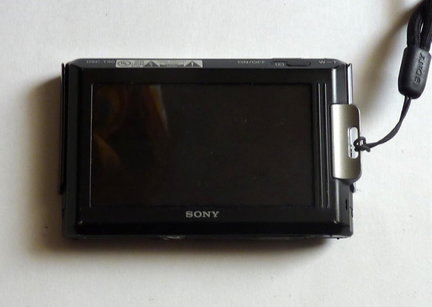 Sony Cyber-shot DSC-T90 12.1MP Digital Camera with 4x Optical Zoom and Super Steady Shot Image Stabilization (Black)