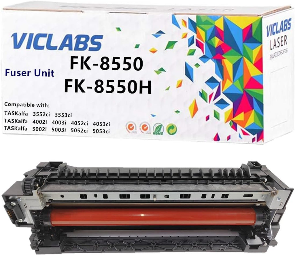FK-8550 fuser Replacement for Kyocera FK-8550 FK-8550H 302ND93080 302ND93086 fuser Unit for use in Kyocera TASKalfa 3552ci 3553ci 4002i 4052ci 5002i 5003i 6002i ECOSYS P8060 Printers,110V