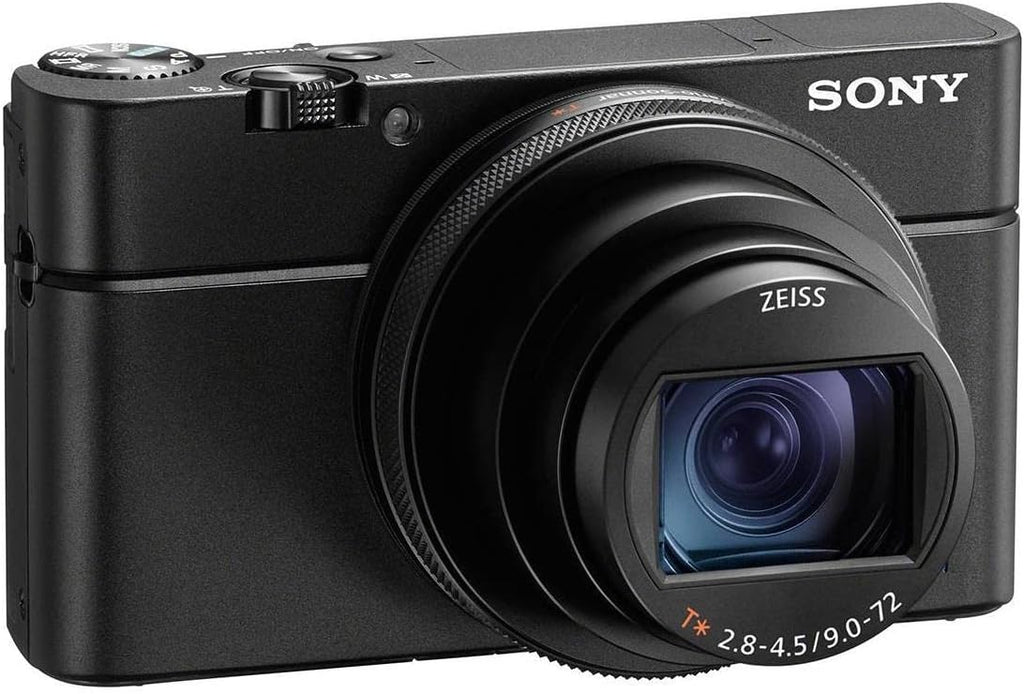 Sony RX100 VI 20.1 MP Premium Compact Digital Camera w/ 1-inch sensor, 24-200mm ZEISS zoom lens and pop-up OLED EVF