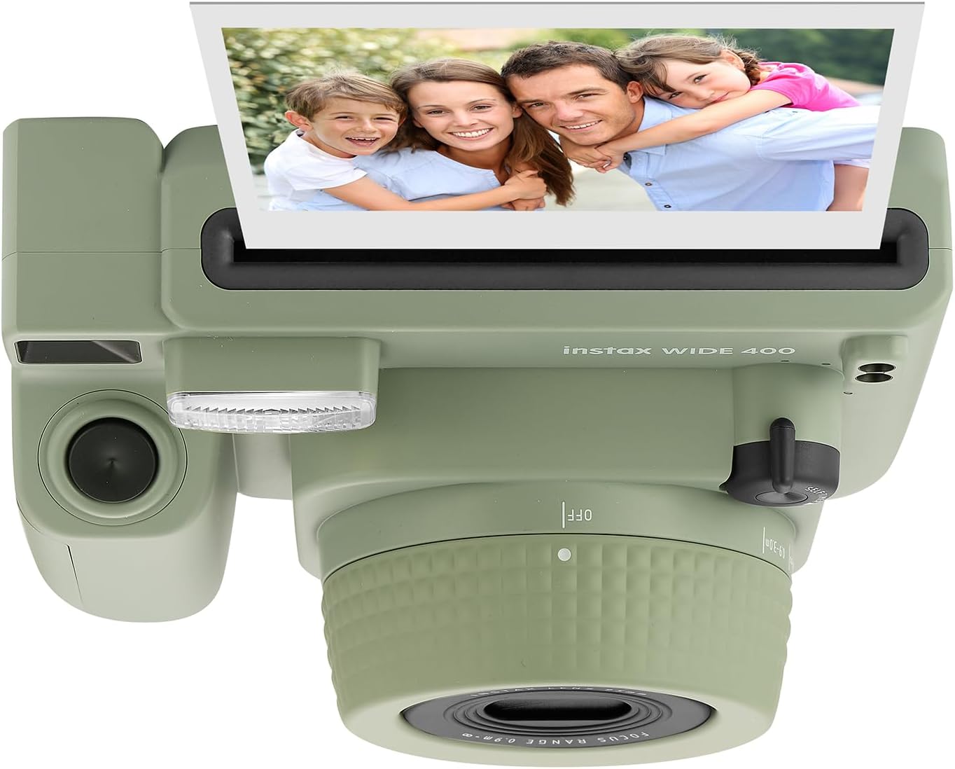 Fujifilm Instax Wide 400 Instant Camera + Camera Case + 4 AA Batteries + Photo Album, Cleaning Pen (40 Sheet)