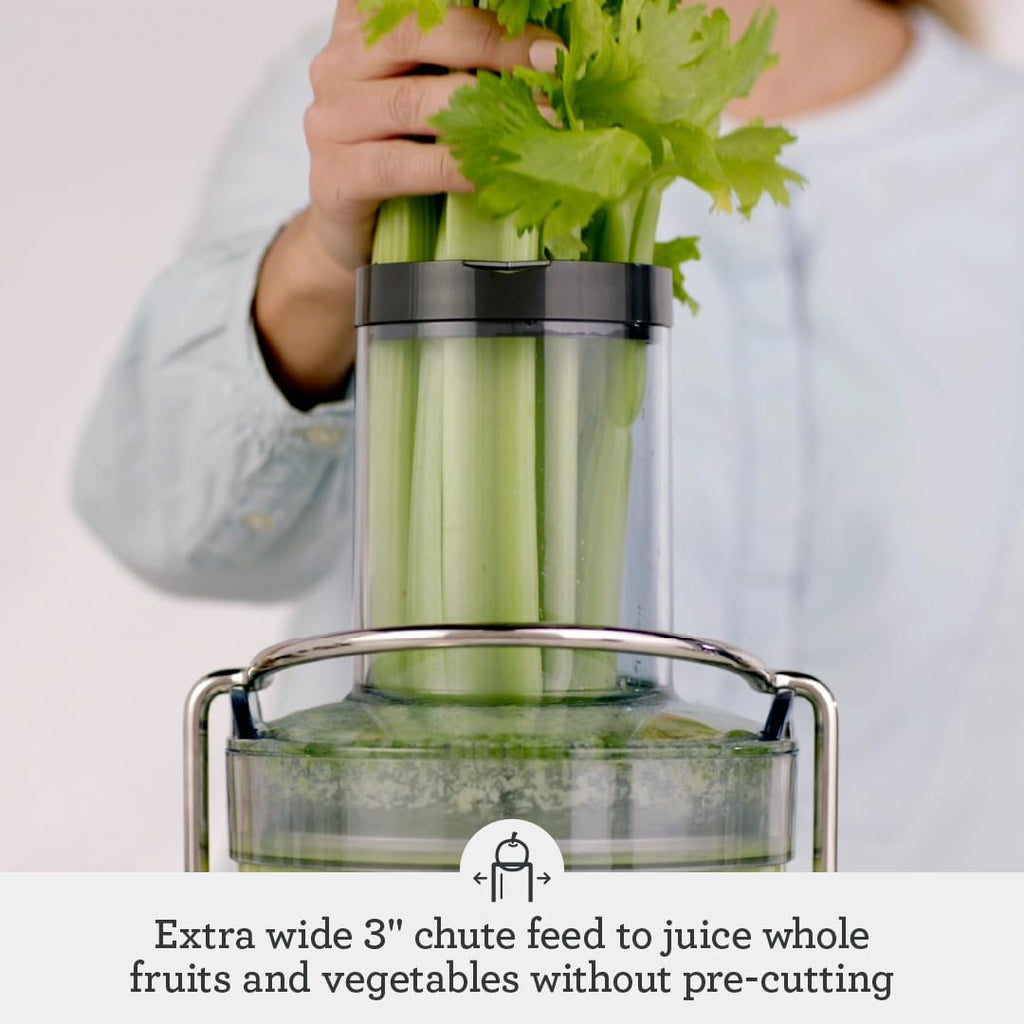 Breville the Juice Fountain Cold Centrifugal Juicer, RM-BJE430SIL, Silver (Certified Remanufactured)