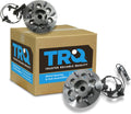 TRQ 2 Piece Front Wheel Bearing & Hub Assembly Set Compatible with 2004-2008 Chevrolet Colorado GMC Canyon