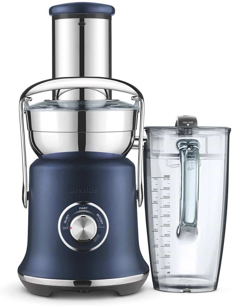 Breville BJE830DBL Juice Fountain Cold XL, 70 fl oz, Damson Blue