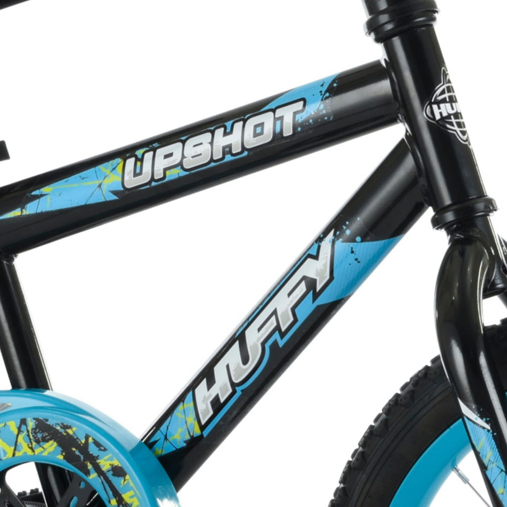 Huffy Upshot 12/16/20 Inch Boy's Bike for Kids, Multiple Color Options Available, Removable Training Wheels, BMX Design, Designed for Growth, Durable Construction, EZ Build Assembly