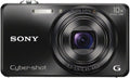 Sony DSCWX200 Digital Compact Camera with Wi-Fi - Black (18MP, 10x Zoom)