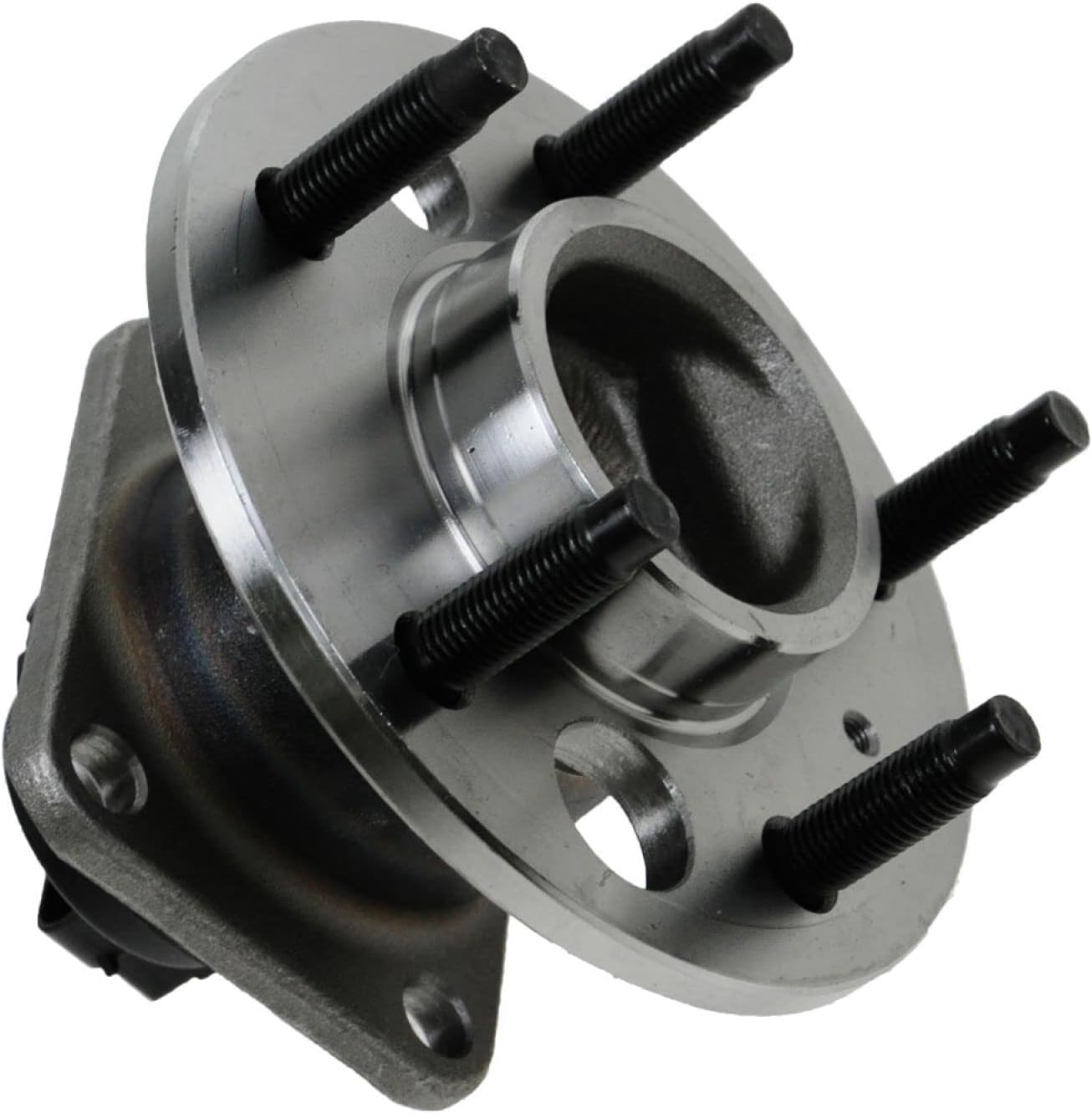 TRQ 2 Piece Front Rear Wheel Bearing & Hub Assembly Set Compatible with 2004-2005 Chevrolet Classic 2001-2003 Malibu 1999-2004 Oldsmobile Alero 1999-2005 Pontiac Grand Am