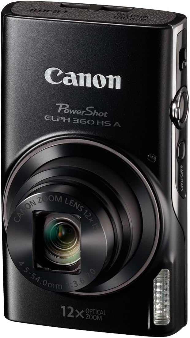Canon PowerShot ELPH 360 HS A Black