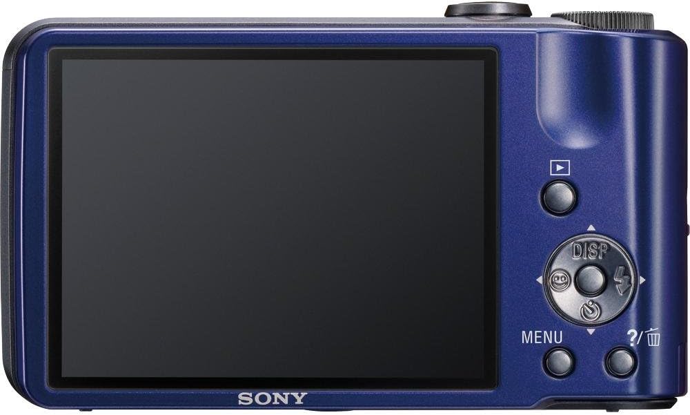 Sony Cyber-Shot DSC-H70 16.1 MP Digital Still Camera with 10x Wide-Angle Optical Zoom G Lens and 3.0-inch LCD (Blue)