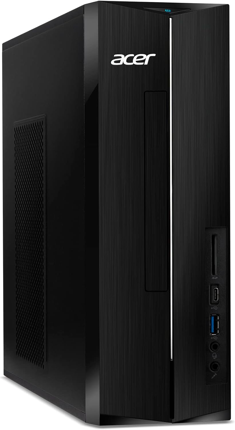 acer Aspire XC-1780-UA91 Desktop | Intel Core i5-13400 10-Core Processor (Up to 4.6GHz) | 8GB 3200MHz DDR4 RAM | 512GB PCIe Gen 4 SSD | SD Card Reader | Intel Wi-Fi 6E AX211 | Windows 11 Home