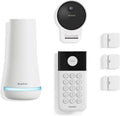 SimpliSafe 6 Piece Wireless Home Security System with Outdoor Camera - Optional 24/7 Professional Monitoring - No Contract - Compatible with Alexa and Google Assistant