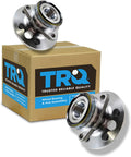 TRQ Front Left and Right Wheel Bearing and Hub Assembly Set 2 Piece Compatible with 88-91 Chevrolet K1500 with Heavy Duty Suspension 92-94 K1500 88-94 K2500 with 6 Lug Wheels 92-94 K1500 Suburban