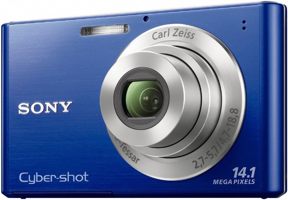 Sony DSC-W330 14.1MP Digital Camera with 4x Wide Angle Zoom with Digital Steady Shot Image Stabilization and 3.0 inch LCD (Blue)