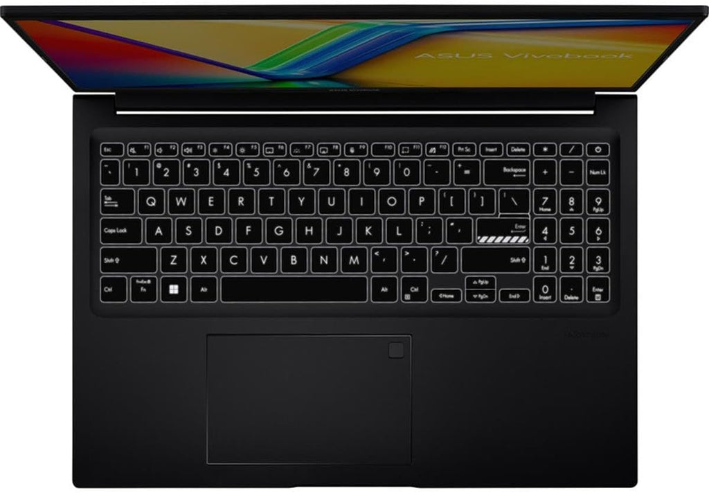 ASUS VivoBook 16 Laptop, 16' WUXGA (1920 x 1200) 16:10Display, AMD Ryzen 7 7730U CPU, AMD Radeon™ Graphics, 8GB RAM, 1TB SSD, Fingerprint Sensor, Windows 11 Home, Indie Black, M1605YA-ES74