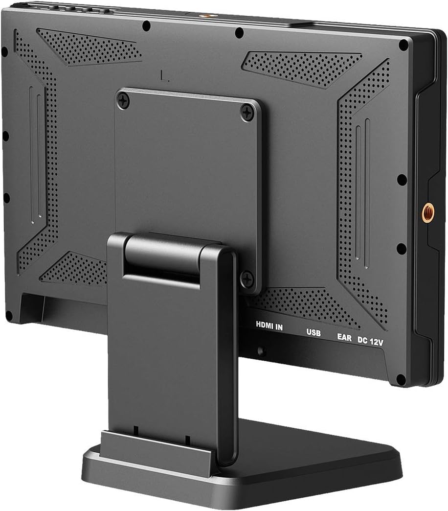 LILLIPUT 10.1' FA1016/C/T IPS FHD 1000:1 Capacitive Mutli-Touch HDMI/VGA Support 4K 30Hz Glass+Glass Technology with Free Desktop Stand USA Official Seller VIVITEQ (USA Service Directly)