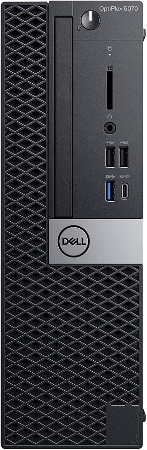 Dell OptiPlex 5070-SFF, Core i7-9700 3.0GHz, 32GB RAM, 1TB M.2-NVMe, Windows 11 Pro 64Bit, (Renewed)