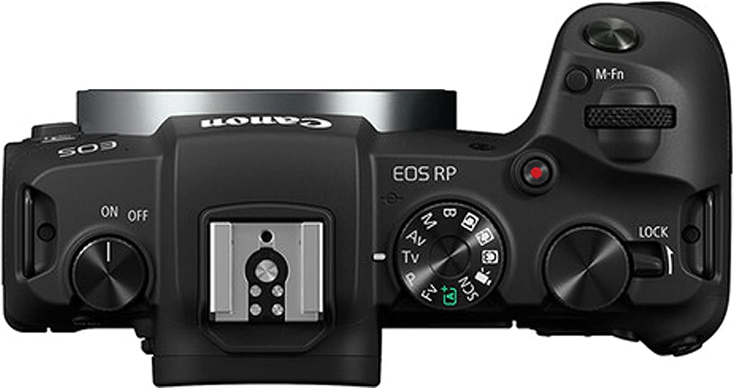 Canon EOS RP Mirrorless Digital Camera 24-50mm and 75-300mm Lenses + 420-800mm Super Telephoto Lens + 128GB Memory, Spare Battery, Filters,Case, Tripod, Flash, and More (43pc Bundle) (Renewed)