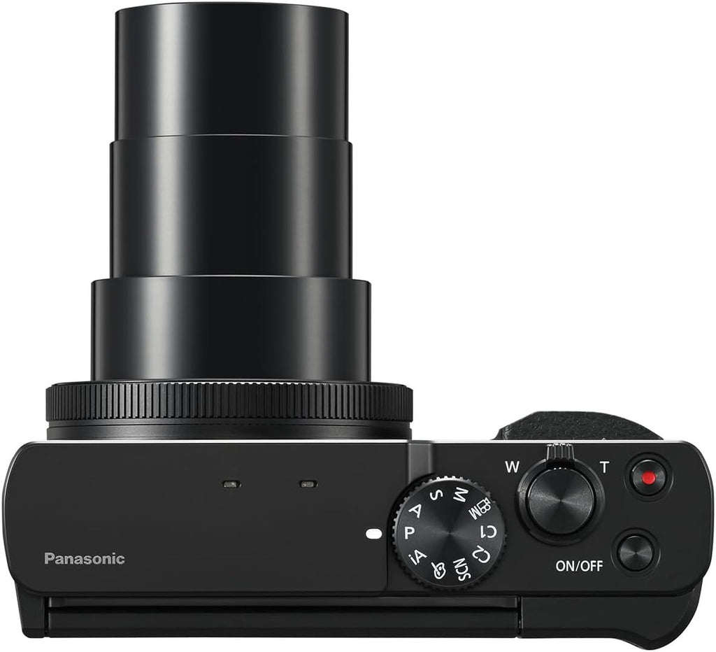 Panasonic LUMIX TZ/ZS99 Point and Shoot Camera, Compact Camera for Travel with 30x Zoom with 24-720mm Zoom Lens, and 4K Video/Photo, Great for Travel and Concerts, DC-TZ99 (Black)