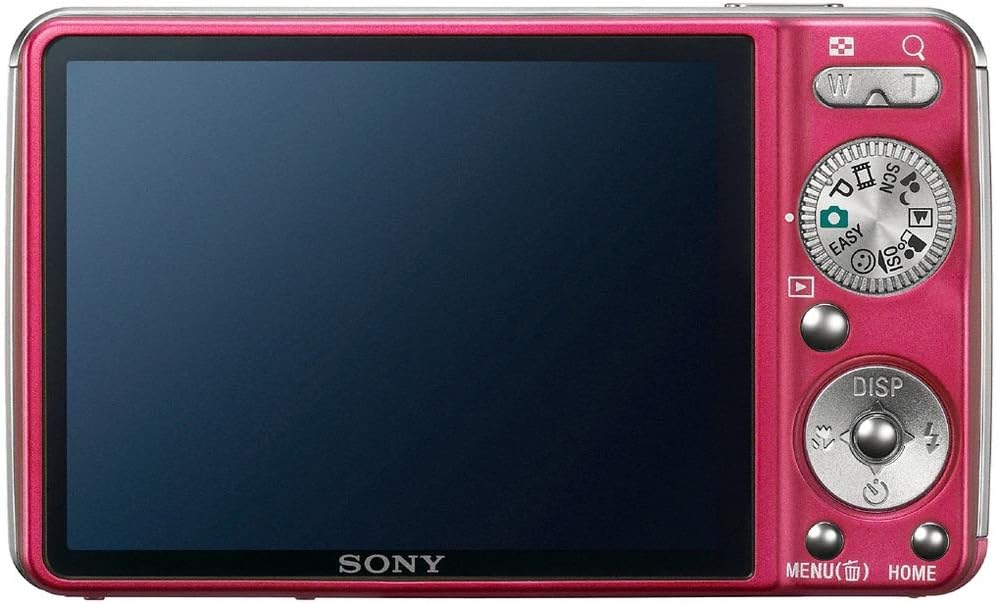 Sony Cyber-shot DSC-W230 12 MP Digital Camera with 4x Optical Zoom and Super Steady Shot Image Stabilization (Dark Red)