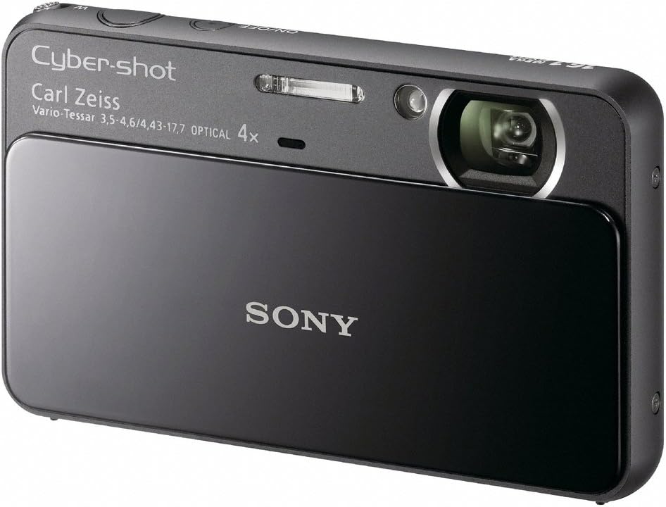 Sony Cyber-Shot DSC-T110 16.1 MP Digital Still Camera with Carl Zeiss Vario-Tessar 4x Optical Zoom Lens and 3.0-inch Touchscreen (Black)