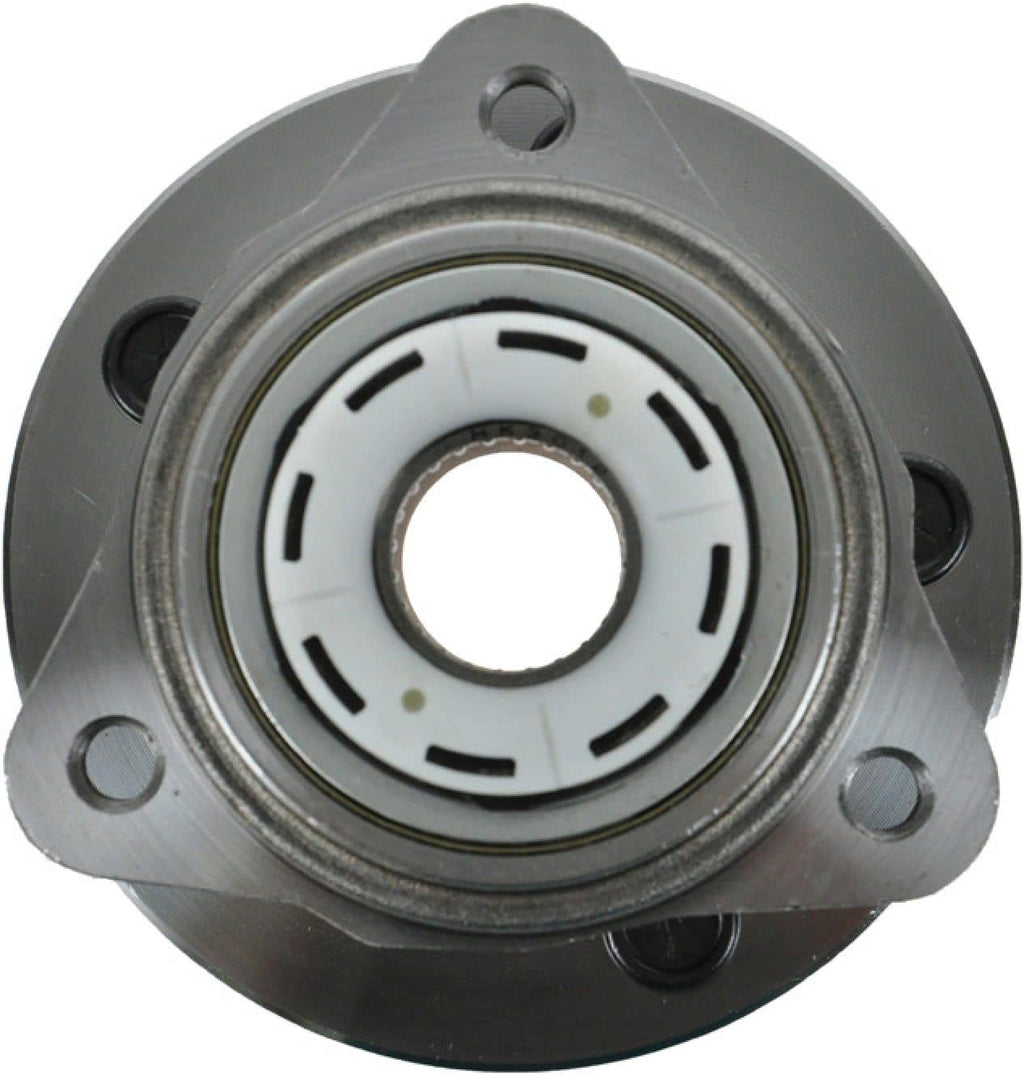 TRQ Front Left and Right Wheel Bearing and Hub Assembly Set 2 Piece Compatible with 98-00 Ford Ranger 4WD with 2 Wheel ABS Brakes 98-00 Mazda B3000 4WD 98-00 B4000 4WD with 2 Wheel ABS Brakes