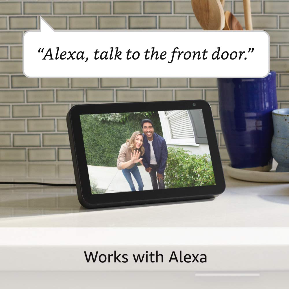 Ring Video Doorbell Wired with Ring Floodlight Cam Wired Plus