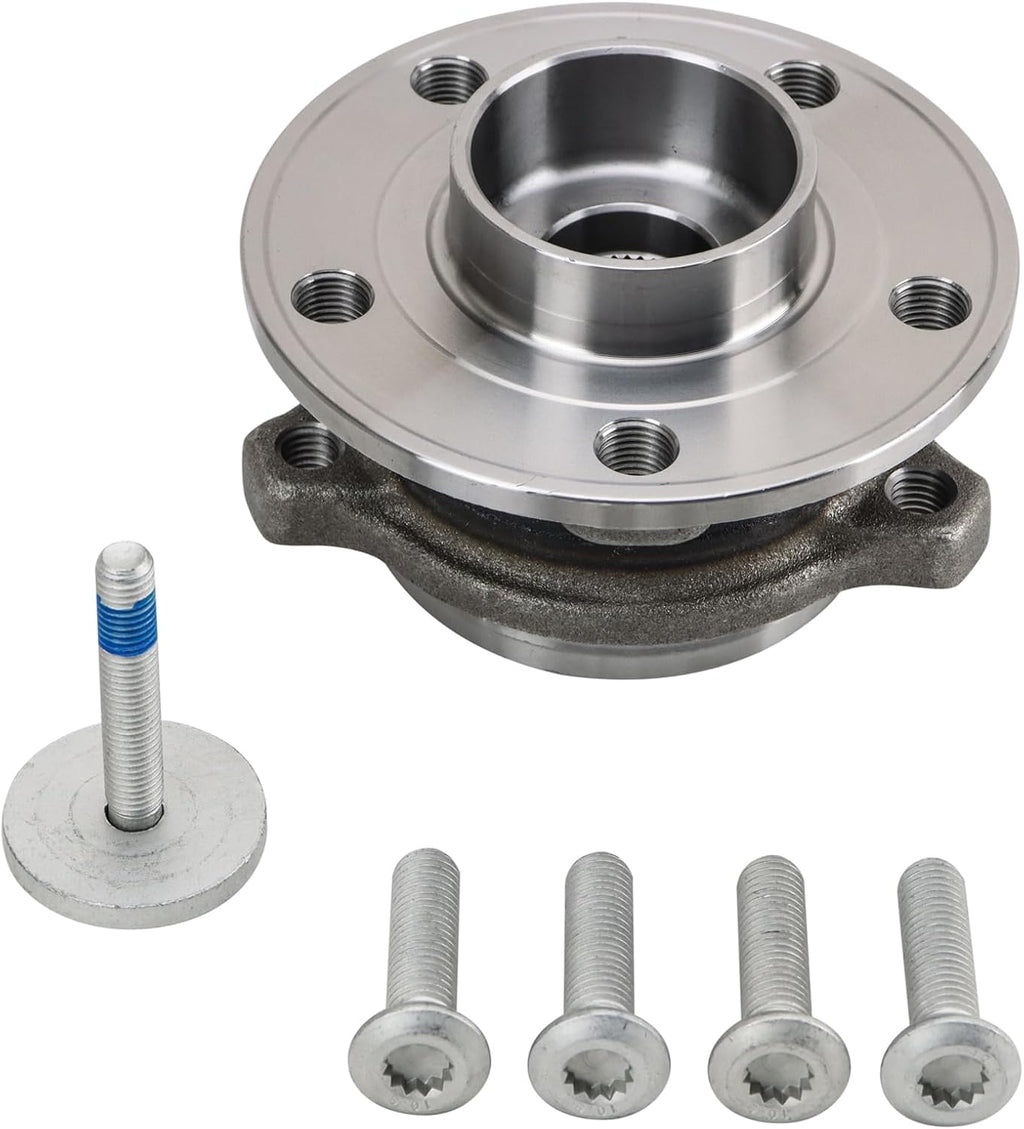 TRQ 2 Piece Wheel Bearing & Hub Assembly Set Compatible with 2019 Volvo S60 2017-2019 S90 V60 2018-2019 V90 V90 Cross Country XC60 2016-2019 XC90