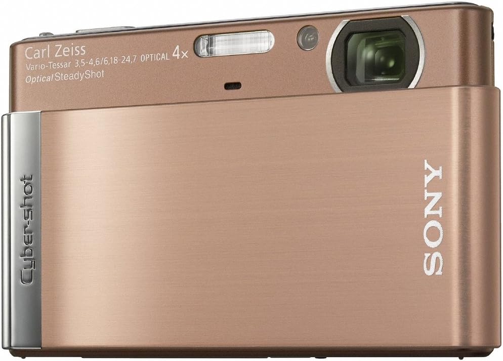 Sony Cyber-shot DSC-T90 12.1 MP Digital Camera with 4x Optical Zoom and Super Steady Shot Image Stabilization (Brown)