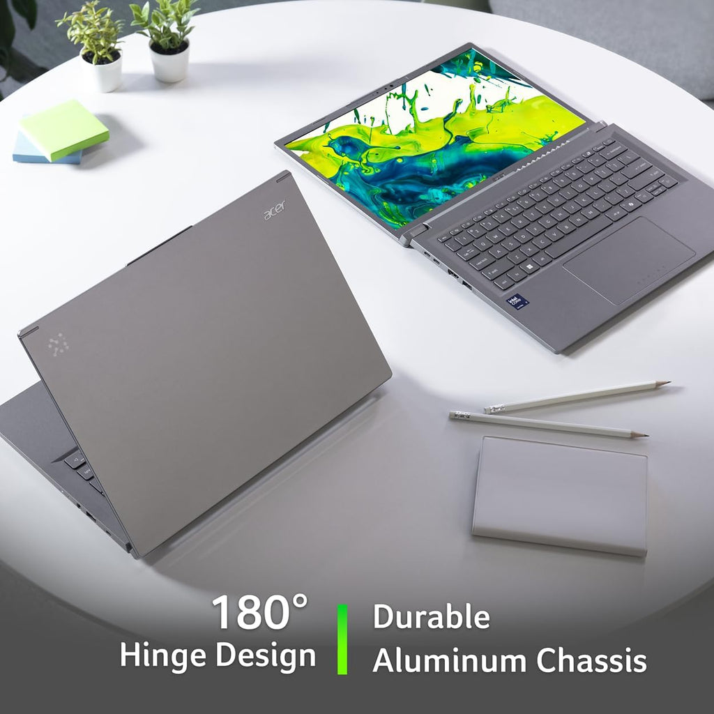 Acer Aspire 14 AI Copilot+ PC | 14' WUXGA Display | Intel Core Ultra 7 Processor 256V | NPU: Up to 47 Tops - GPU: Up to 64 Tops | Intel ARC 140V | 16GB LPDDR5X | 1TB SSD | Wi-Fi 6E | A14-52M-72S0