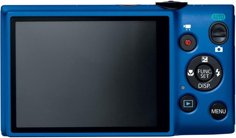 Canon PowerShot ELPH 115 is 16.0 MP Digital Camera with 8X Optical Zoom with a 28mm Wide-Angle Lens and 720p HD Video Recording (Blue)