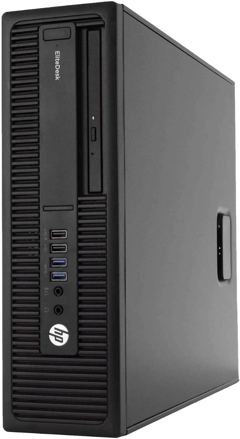 HP EliteDesk 800 G2 Business Desktop, Intel Core i7 6700 3.4Ghz, 32GB DDR4 RAM, 1TB SSD Solid State Drive, Windows 11 Pro (Renewed)