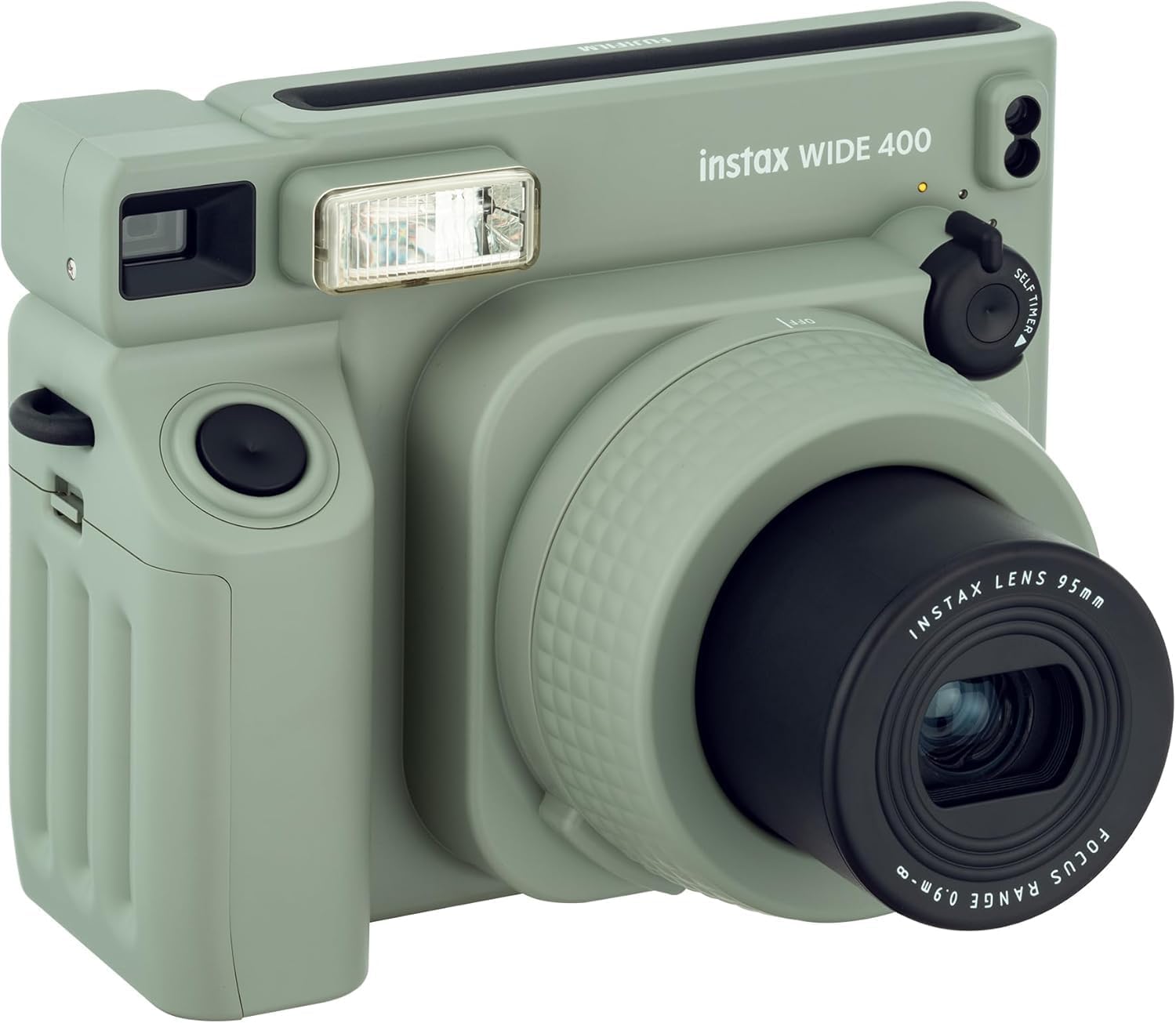 Fujifilm INSTAX Wide 400 Instant Camera - Sage Green (Camera w/ 2 Wide Twin Packs)