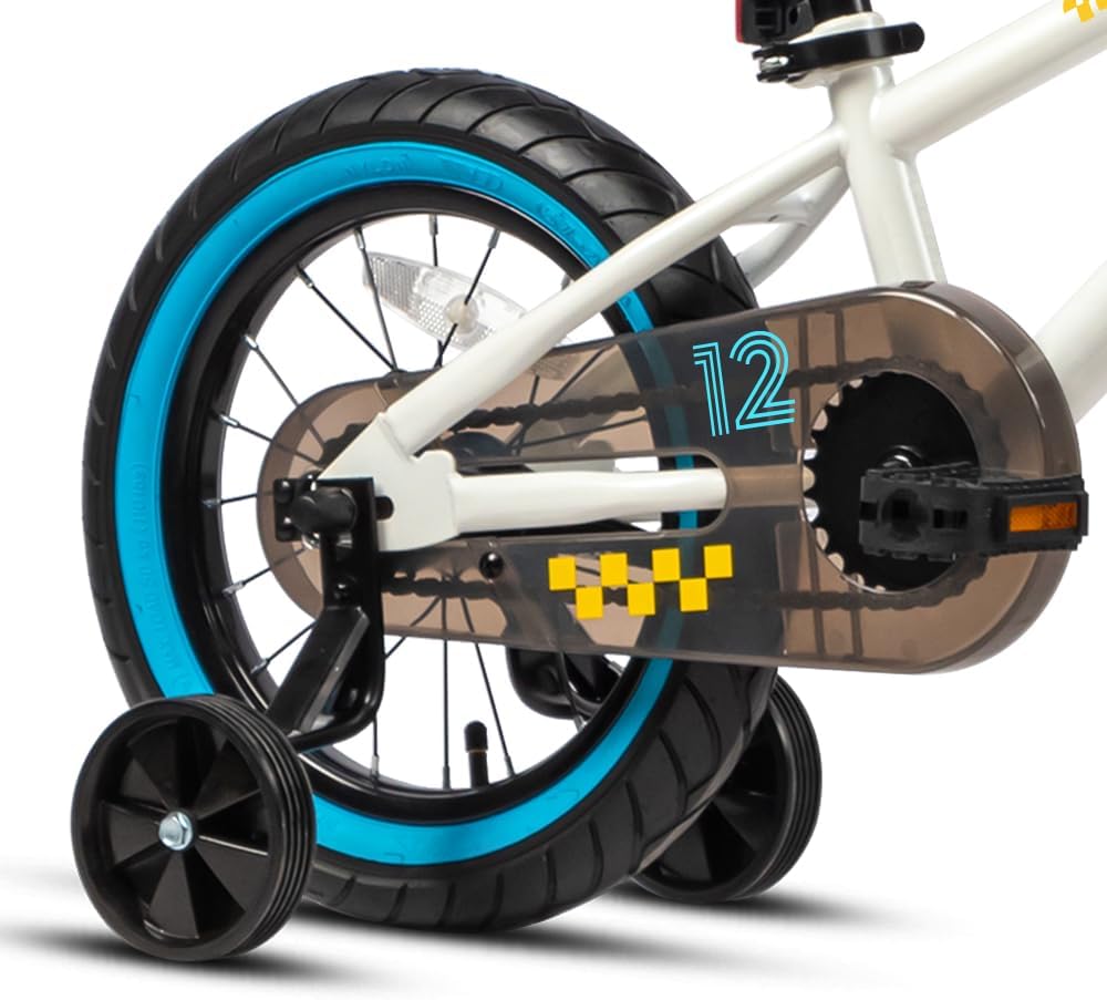 Glerc NuNu 12 14 16 Inch Kids Bike BMX Style for 2-8 Years Old Boys Girls, Toddler Bicycles with Training Wheels & Coaster Brake, Multiple Colors | Toddler Bicycles, Training Wheels, Coaster Brake, Toddler Bicycles, Training Wheels, Coaster Brake
