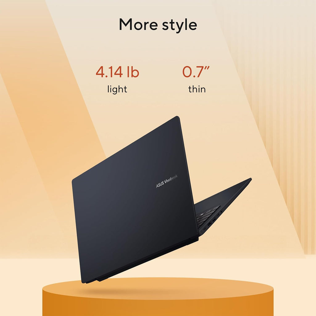 ASUS Vivobook 16 Laptop, Copilot+ PC, 16' WUXGA 60Hz Display, AMD Ryzen AI 7 350 with XDNA NPU, AMD Radeon Graphics, 16GB RAM, 1TB SSD, Quiet Blue, M1607KA-DS76