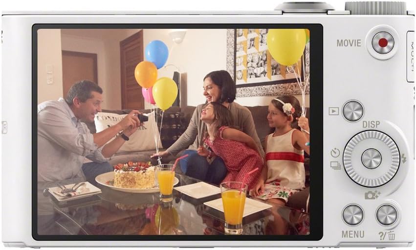 Sony DSC-WX300/W 18 MP Digital Camera with 20x Optical Image Stabilized Zoom and 3-Inch LCD (White)