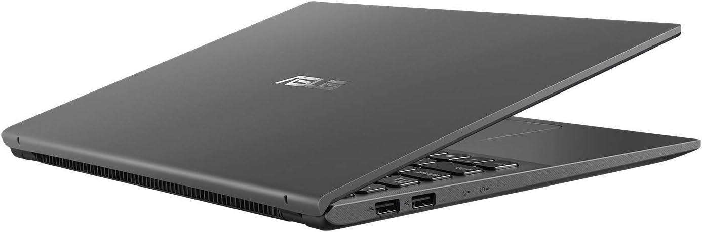 ASUS F512DA-EB51 VivoBook 15 Thin and Light Laptop, 15.6' Full HD, AMD Quad Core R5-3500U CPU, 8GB DDR4 RAM, 256GB PCIe SSD, AMD Radeon Vega 8 Graphics, Windows 10 Home, Slate Gray