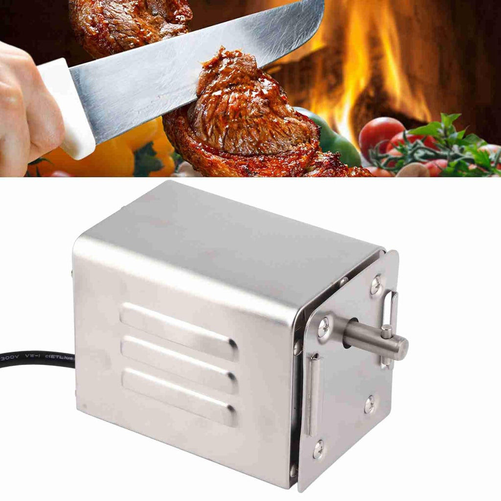 FTVOGUE BBQ Rotisserie Motor Electric Barbecue Grill Roast Meat Motor 50-70KGF(US Plug)