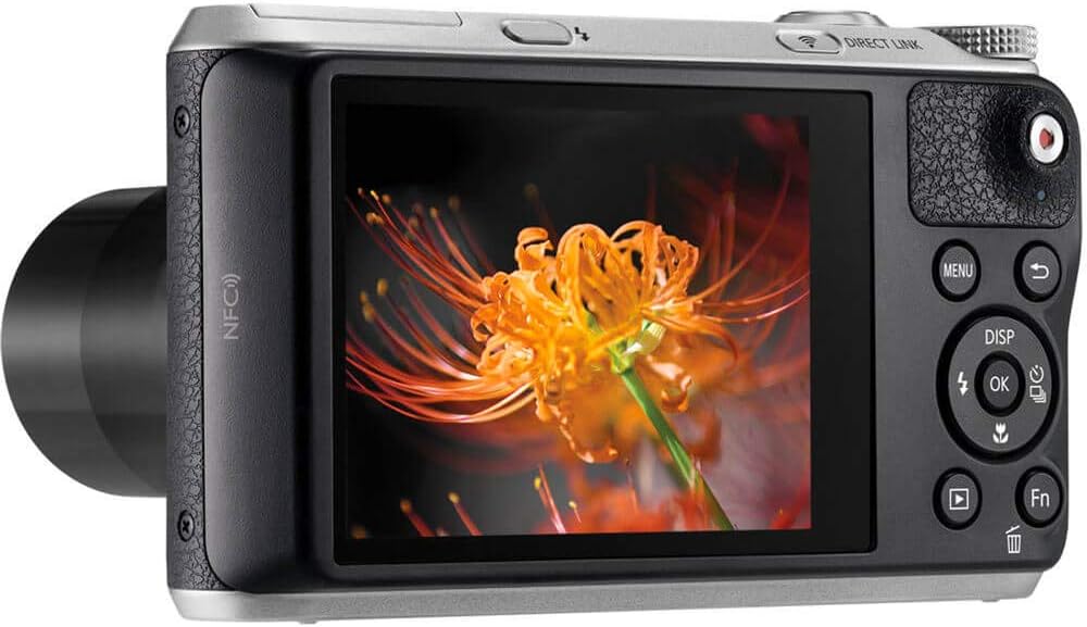 Samsung EC-WB350FBPBUS 16.3Digital Camera with 21x Optical Image Stabilized Zoom with 3-Inch LCD (Black)
