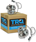 TRQ Front Left and Right Wheel Bearing and Hub Assembly Set 2 Piece Compatible with 1995-2002 Chevrolet Astro All Wheel Drive 1995-2002 GMC Safari All Wheel Drive