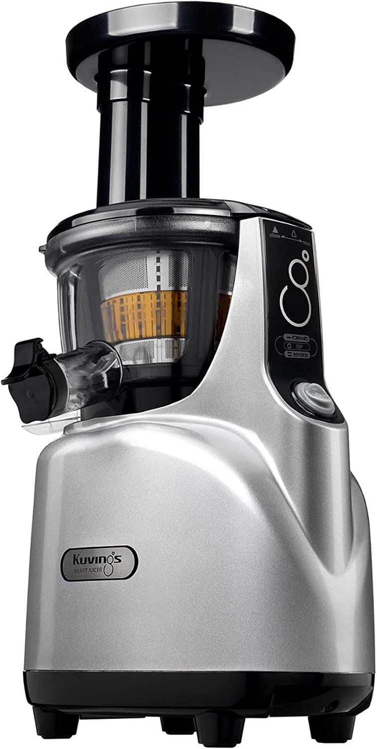 Kuvings Silent Juicer SC Series With Detachable Smart Cap, Silver Pearl