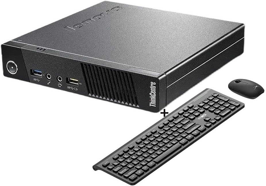 Lenovo ThinkCentre M73 Tiny Desktop Computer Mini PC, Intel Core i5-4570T up to 3.6GHz,16GB RAM,512GB SSD,WiFi Bluetooth,Wireless Keyboard and Mouse,Windows 10 Pro (Renewed)