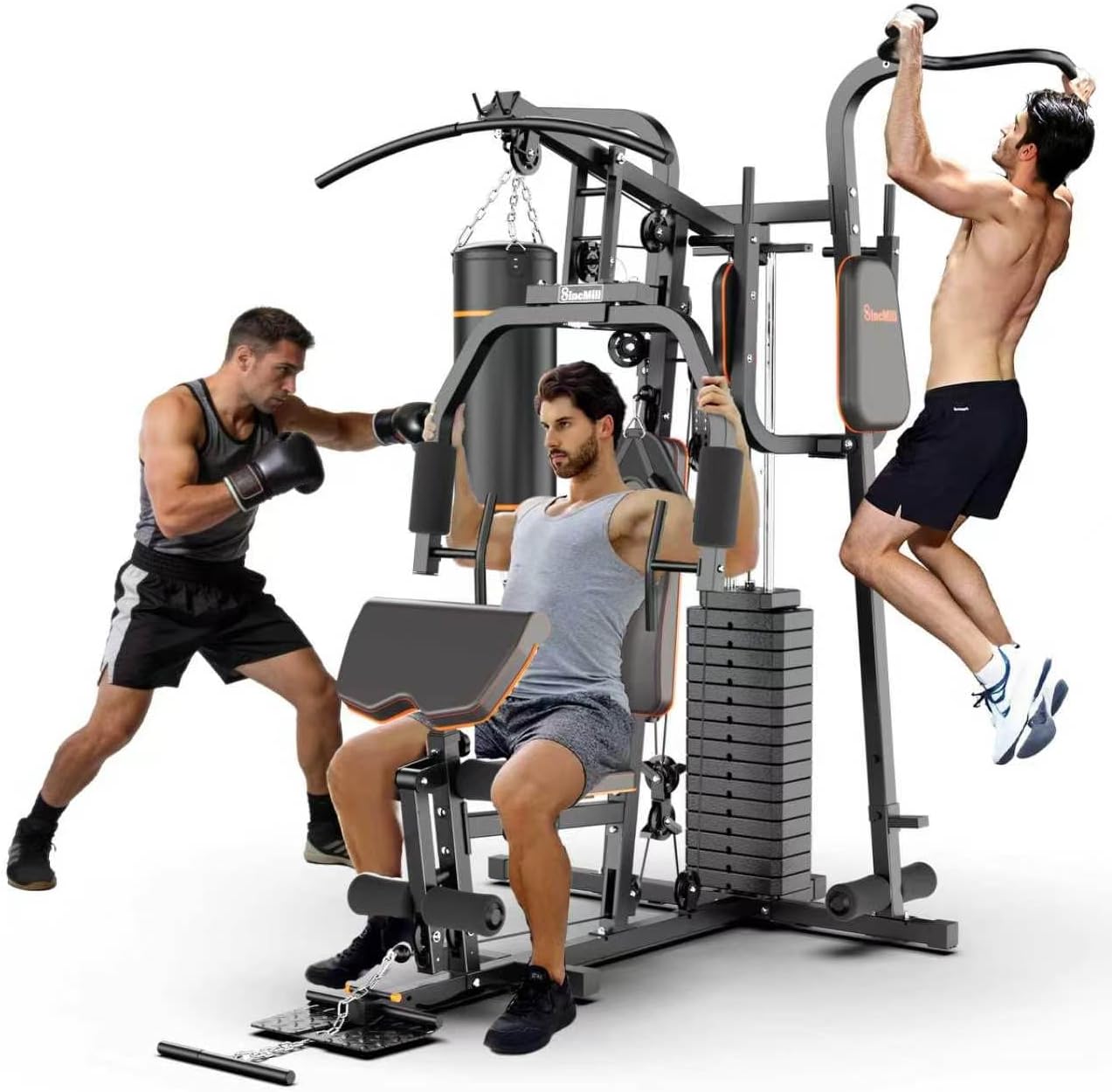 SincMill Home Gym Multifunctional Full Body Workout Equipment for Home Exercise Fitness