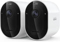 Arlo Pro Security Camera 2K HDR (6th Gen, 2025 Release) - Wireless Outdoor Camera, Rechargeable Removeable Battery, Event Captions, Emergency Response, 1-Month Trial of Secure Plan, 2 Cam, White