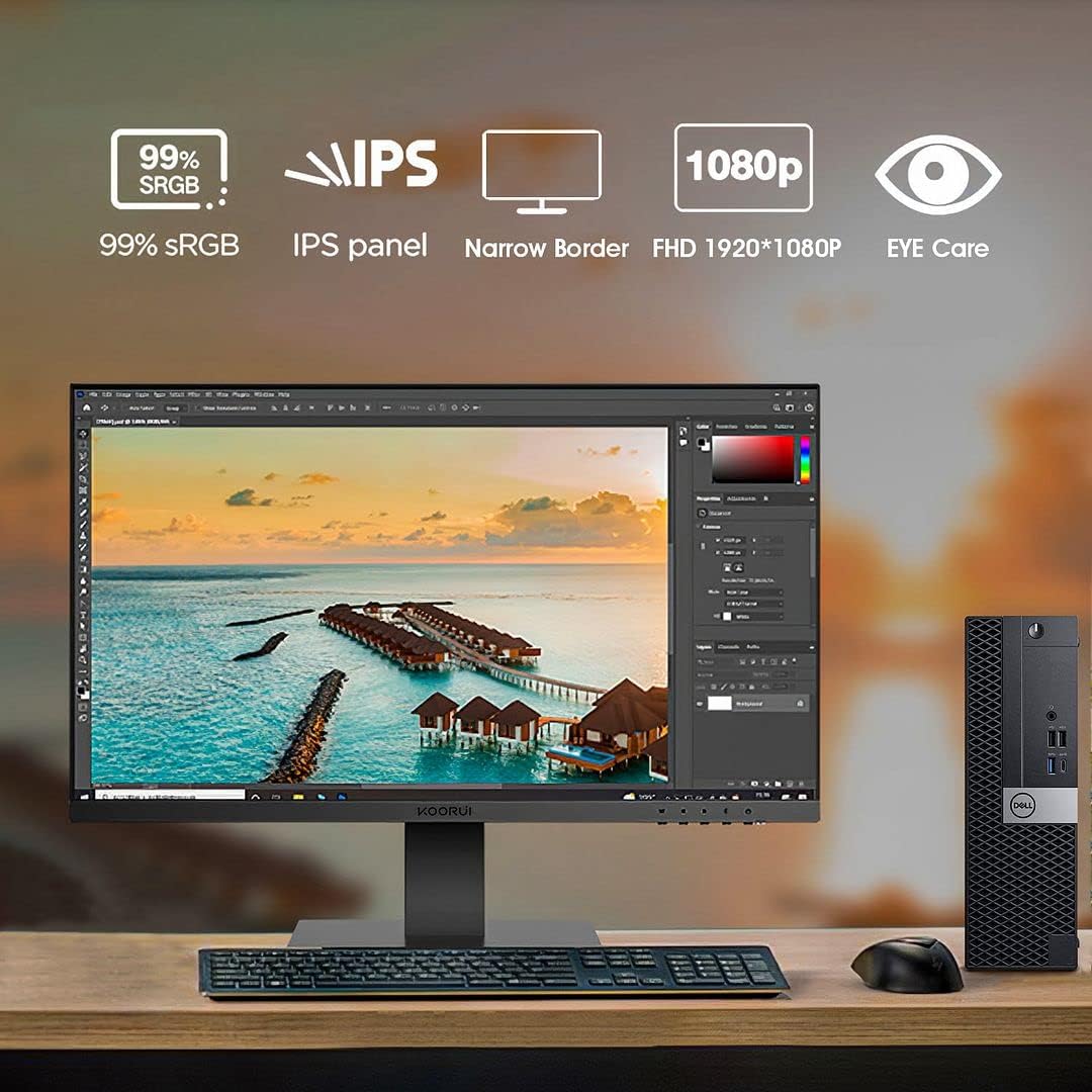 Dell OptiPlex 5050 Desktop Computers with 24 (Renewed)