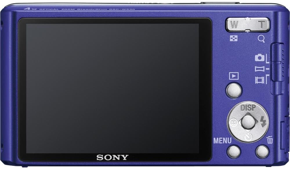 Sony Cyber-Shot DSC-W530 14.1 MP Digital Still Camera with Carl Zeiss Vario-Tessar 4x Wide-Angle Optical Zoom Lens and 2.7-inch LCD (Blue)