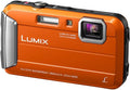 Panasonic DMC-TS25D Waterproof Digital Camera with 2.7-Inch LCD (Orange)